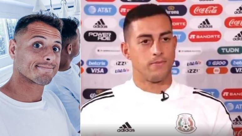 Javier “Chicharito” Hernández sí está dentro de la prelista de 60 jugadores rumbo a la próxima Copa Oro, sin embargo, sigue sin aparecer en las listas para los partidos de preparación, a diferencia del recién naturalizado mexicano, Rogelio Funes Mori. (ESPECIAL)
