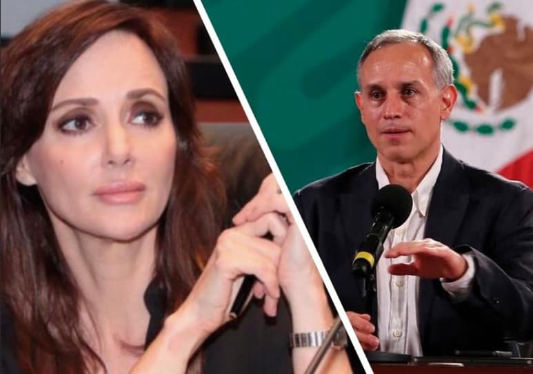 Luego de que Hugo López-Gatell ligó la 'narrativa' del desabasto de medicinas para niños con cáncer con un golpe de Estado, la senadora Lilly Téllez refirió que el secretario de Prevención y Promoción de la Salud 'pasó de la imbecilidad a la bestialidad'. (ESPECIAL)
