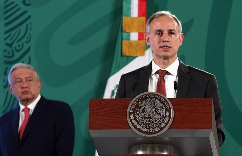 Legisladoras de Morena, PAN, PRD y PRI acusaron a Hugo López-Gatell de negligencia criminal. Debido a lo anterior, le exigieron una disculpa pública tras su declaración de que las denuncias por el desabasto de medicamentos para niños con cáncer son utilizadas con fines golpistas. (ARCHIVO)