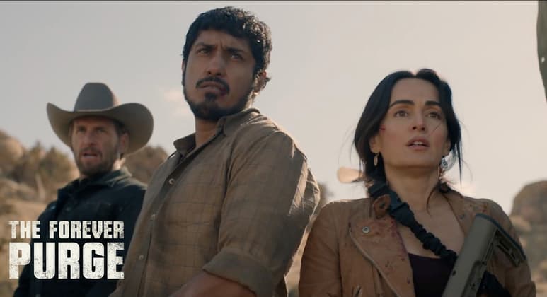 Protagonizan. Los mexicanos Ana de la Reguera y Tenoch Huerta protagonizan la nueva cinta La Purga por Siempre.