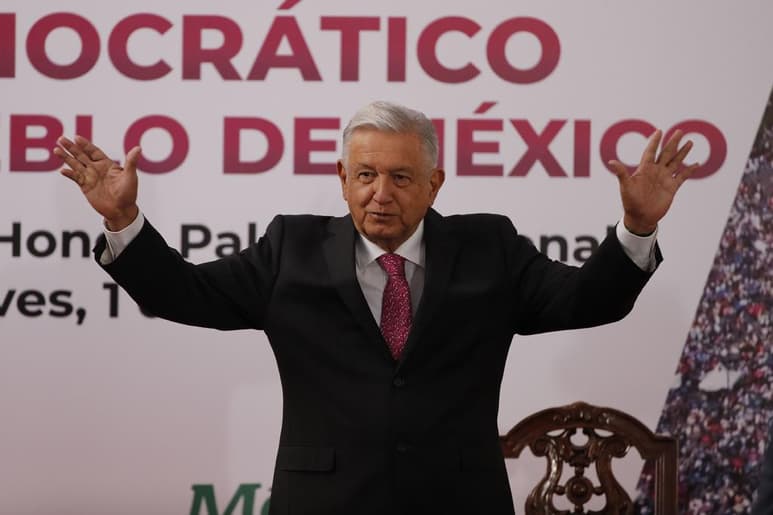 La Sala Regional Especializada, del Tribunal Electoral del Poder Judicial de la Federación (TEPJF), determinó que el presidente Andrés Manuel López Obrador vulneró la equidad e imparcialidad en la contienda electoral de San Luis Potosí y Nuevo León. (EFE)