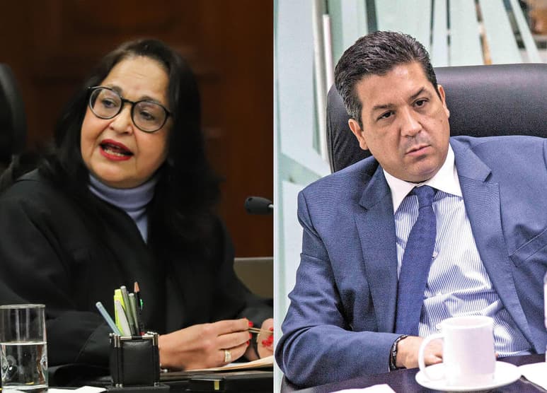 La ministra Norma Lucía Piña Hernández propondrá a la Primera Sala de la Suprema Corte de Justicia de la Nación (SCJN) ordenar que se admita a trámite la demanda del Congreso de Tamaulipas que impugnó la resolución de la Cámara de Diputados, que avaló el desafuero del gobernador Francisco Javier García Cabeza de Vaca. (ARCHIVO)