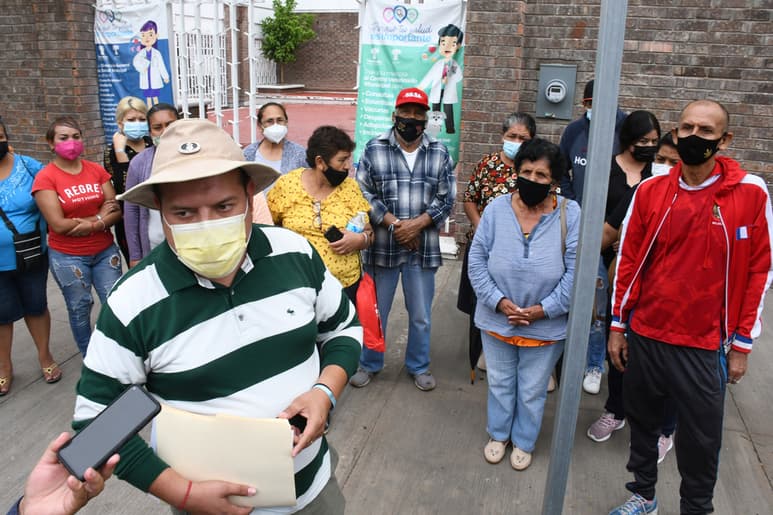 Ciudadano denuncia supuesta represión política en su contra. (FERNANDO COMPEÁN)