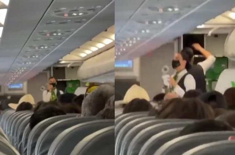 El video no tardó en viralizarse entre internautas (CAPTURA)