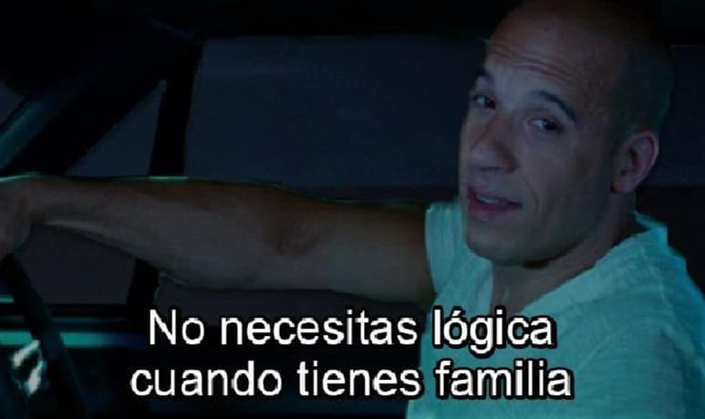 El personaje de 'Dominic Toretto' se ha convertido en tendencia gracias a la serie de memes generados a raíz de la burla contra las películas Rápidos y Furiosos (CAPTURA)