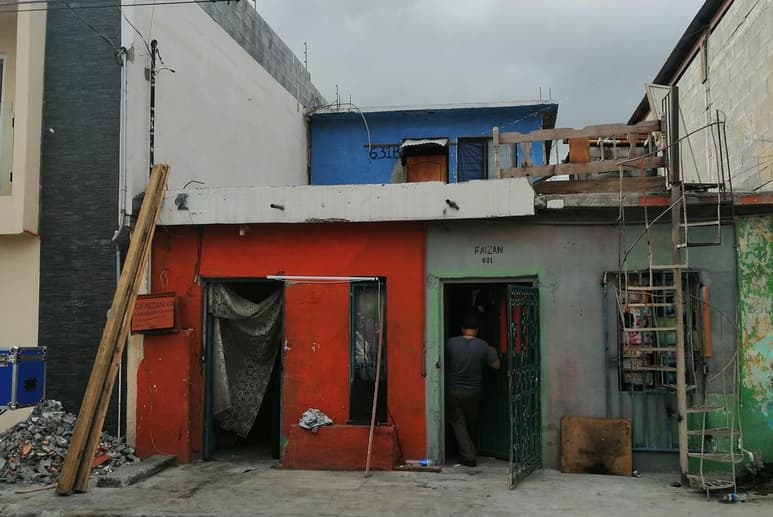 Las condiciones en las que se encuentra la casa la volvieron viral en redes sociales (FACEBOOK)