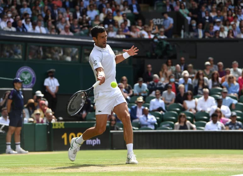 Un gran espectáculo se ofreció este domingo en la final de tenis individual de Wimbledon.