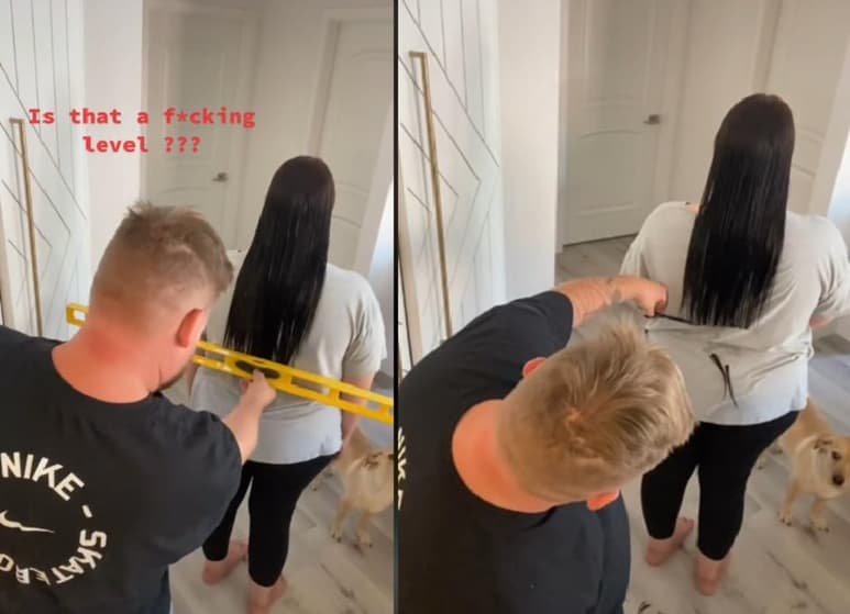 El clip se comparte en TikTok. (INTERNET)