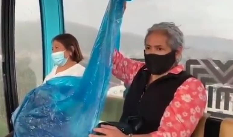 Este domingo 11 de julio abrió sus puertas por primera vez el nuevo método de transporte en la Ciudad de México, el 'Cablebus' que recorre desde Cuautepec a Indios Verdes en la alcaldía Gustavo A Madero. (ESPECIAL)