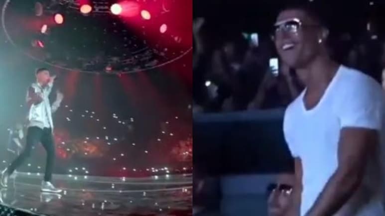 Muchos han criticado la próxima visita de Natanael Cano en la ciudad de Torreón, pero en redes sociales han publicado un video en el que Cristiano Ronaldo “disfruta de su concierto”. (ESPECIAL)