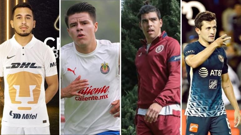 El torneo de Apertura 2021 de la Liga MX está a la vuelta de la esquina y por eso te presentamos los refuerzos de los considerados cuatro equipos grandes del futbol mexicano: América, Chivas, Cruz Azul y Pumas. (ARCHIVO)