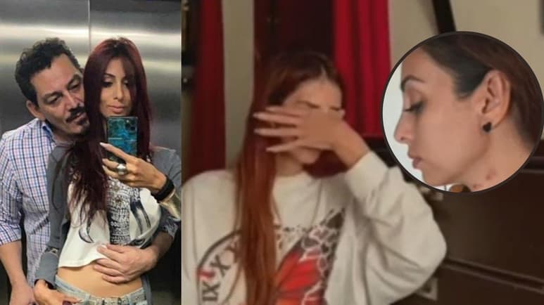 Farina Chaparro, la exnovia de José Manuel Figueroa lo acusó públicamente de abuso físico. Fue a través de unos videos en los que se deja evidencia del maltrato que la modelo sufrió mientras era pareja del hijo de Joan Sebastian. (ESPECIAL)
