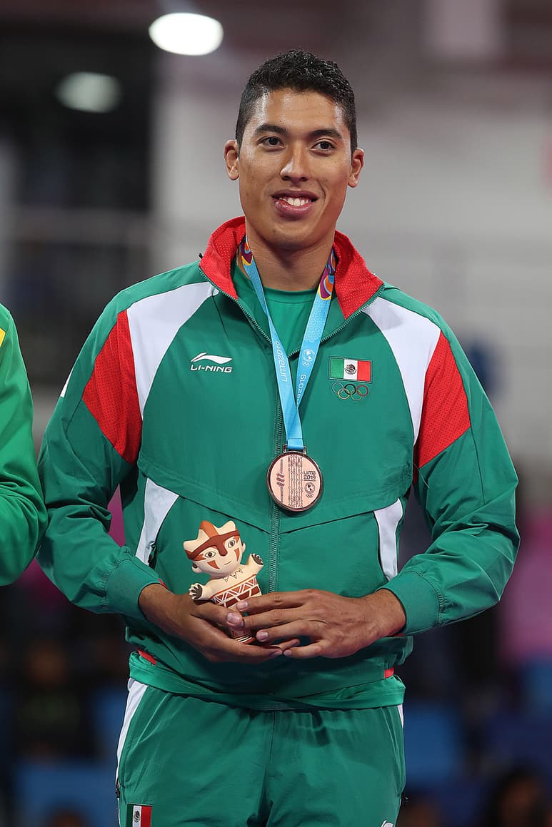 El taekwondoín Carlos Sansores, originario de Quintana Roo, se medirá ante grandes rivales en los Juegos Olímpicos Tokio 2020 (ESPECIAL)