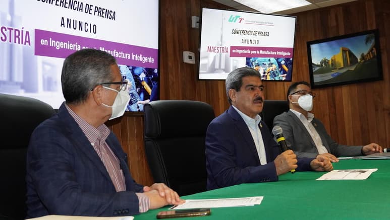 UTT arrancará maestría en Ingeniería en Manufactura Inteligente