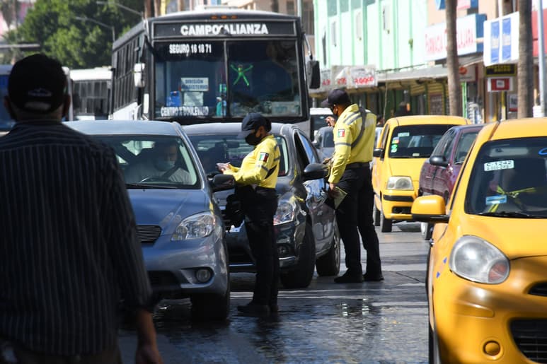 De enero a mayo de 2021 se recaudaron 30 millones 336 mil 984.69 pesos de multas por Infracciones al Reglamento de Tránsito; en el mismo lapso del 2020 fueron 25 millones 210 mil 452.83 pesos. (ARCHIVO)