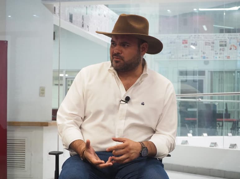 El alcalde de Francisco I. Madero, Jonathan Ávalos Rodríguez, consideró que, con el proyecto de Agua Saludable, además de resolver el problema del desabasto e agua, en la Comarca Lagunera, ayudaría el tema de la salud. (VERONICA RIVERA)