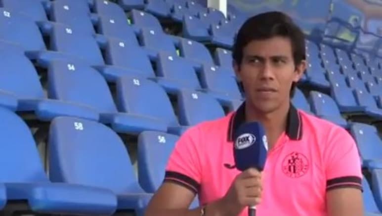 Sí, para José Juan Macías estar en el Getafe es un impulso para llegar a algún club de los considerados “grandes de Europa”. (ESPECIAL)