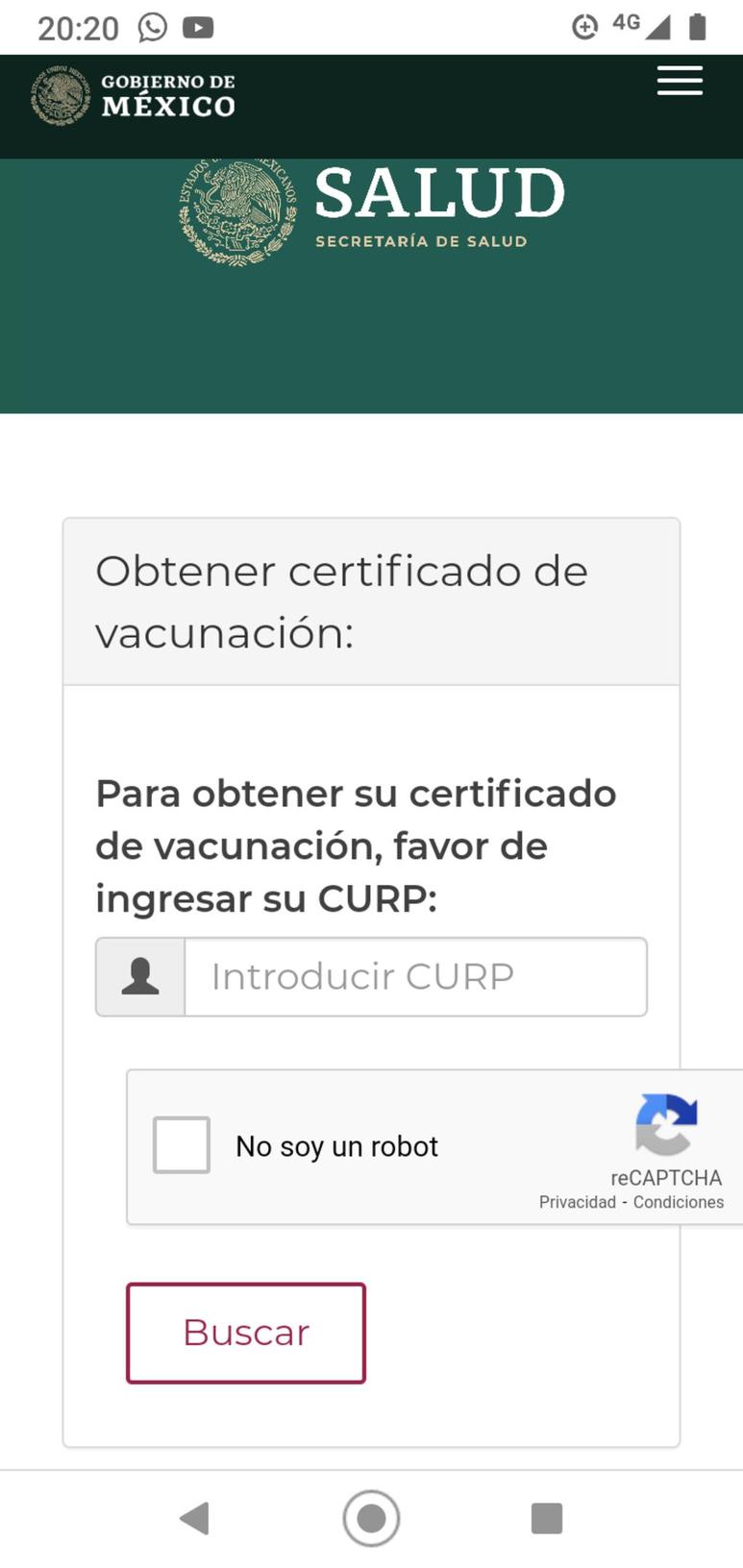 En tanto las personas no pueden descargar el certificado de vacunación contra COVID-19, el comprobante que se les entregó cuando recibieron la primera y segunda dosis, sirve como “certificado parcial” en caso de que se les solicité para viajar o ingresar a algún lugar público.