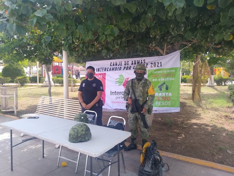 A partir de mañana lunes reinstalarán módulo de canje de armas. (EL SIGLO DE TORREÓN)