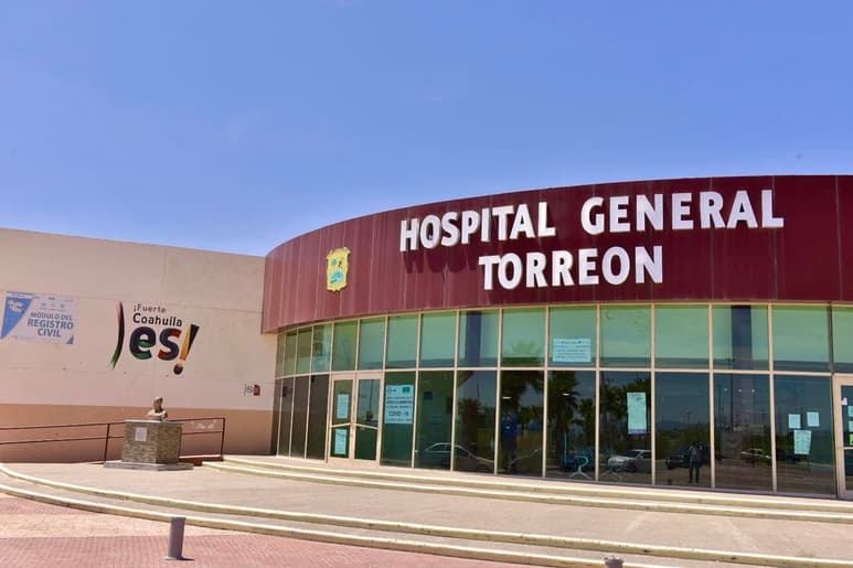 Hoy se cumplen 6 años de que fue inaugurado el Hospital General de Torreón, ubicado a espaldas del Manto de la Virgen y cuya obra costó más de 420 millones de pesos. La ceremonia de inauguración ocurrió durante el sexenio de Rubén Moreira Valdez. (ARCHIVO)