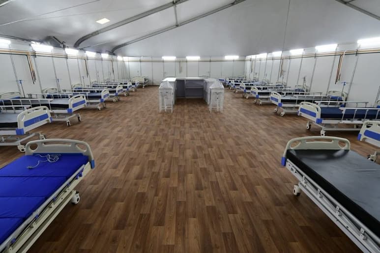 El gobernador dijo que no se cuenta con recursos para afrontar una nueva ola de hospitalizaciones.