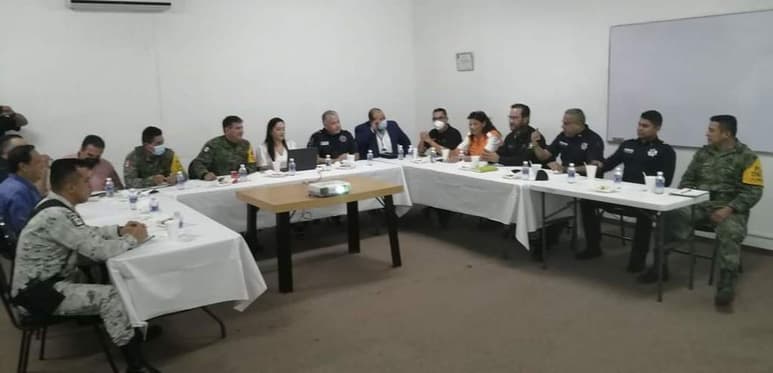 Realizan reunión de seguridad en instalaciones de la Dirección de Seguridad y Protección Ciudadana. (EL SIGLO DE TORREÓN)