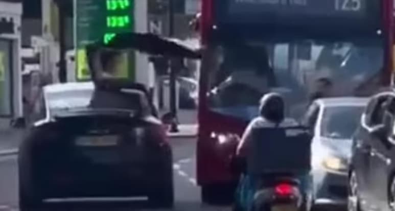 Se desconoce la identidad del conductor (CAPTURA)