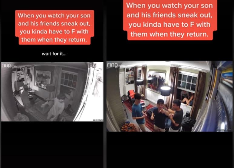 El video en que el padre explica cómo organizó todo para lograr la broma, también se hizo viral. (INTERNET)