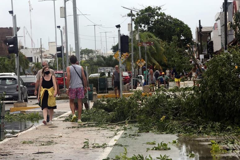 Los efectos del fenómeno meteorológico se sintieron con mayor intensidad en el norte de Veracruz, en una región petrolera, rural e indígena, donde sus habitantes reportaron horas de zozobra y terror.
(EFE)