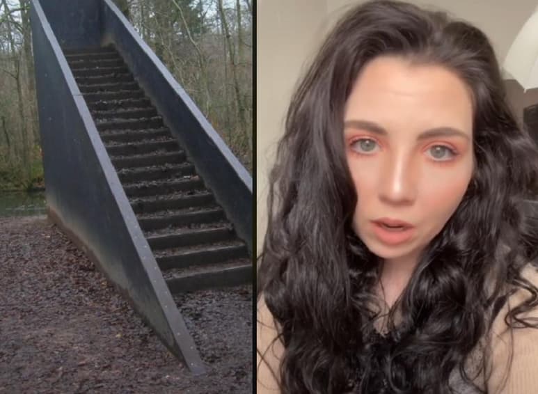 Hay muchas teorías extrañas sobre las escaleras, como que ‘llevan al infierno’ a ‘otra dimensión’. (INTERNET)