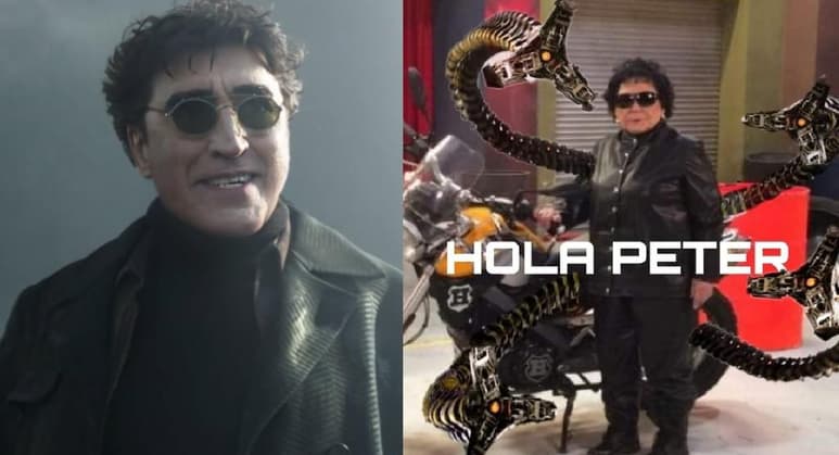 Los escasos segundos en los que apareció el 'Doctor Octopus' en el tráiler de Spider-Man No Way Home, fueron suficientes para que internautas crearan todo un 'multiverso' de memes con la frase 'Hola, Peter' (CAPTURA)
