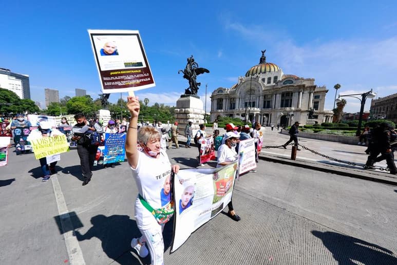 Miles de desapariciones en México entre 2018 y 2020 no han sido investigadas conforme a lo previsto en la Ley General en Materia de Desaparición Forzada de Personas, denunció el lunes la Oficina en Washington para Asuntos Latinoamericanos (WOLA, en inglés). (ARCHIVO)