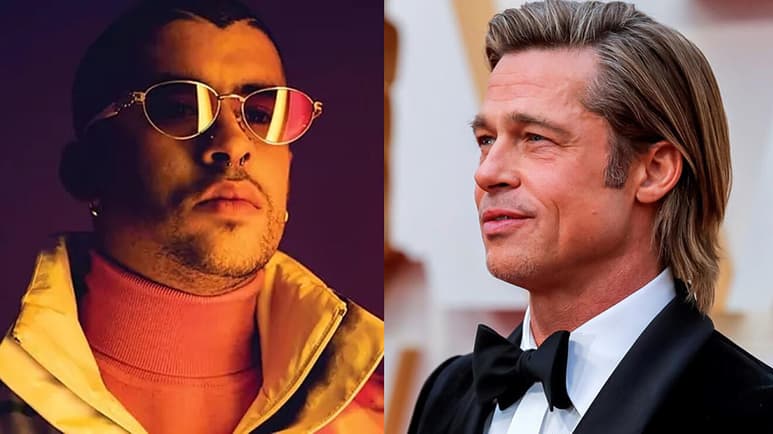 La película de acción 'Bullet Train' presentó este lunes sus primeras imágenes en la CinemaCon con un clip en el que se vio al reguetonero Bad Bunny peleándose con Brad Pitt. (ESPECIAL)