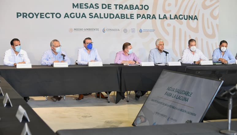 Agua Saludable permitirá mejores condiciones para llevar el agua necesaria y de calidad a los nueve municipios involucrados.