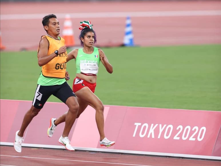 En otra jornada más del para atletismo de los Juegos Paralímpicos Tokio 2020, la mexicana Daniela Eugenia Velasco Maldonado, concluyó en el séptimo sitio de la final en los mil 500 metros, clasificación T12 y T13, competencia que se realizó en el Estadio Olímpico de la capital nipona.