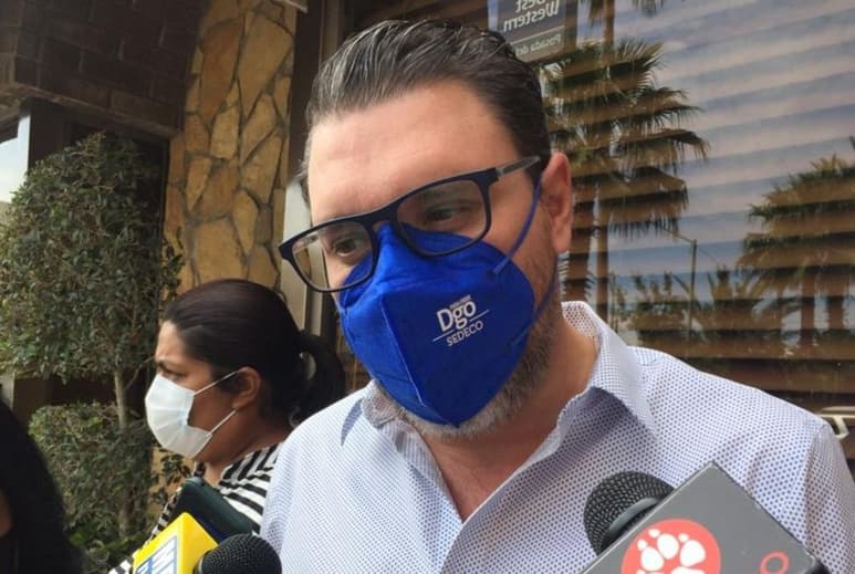 El secretario de Desarrollo Económico en Durango, Gustavo Kientzle Baille. (EL SIGLO DE TORREÓN)