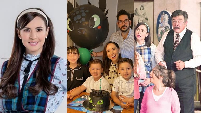 Andrea Torre decidió no llevar a sus hijos a la escuela de forma presencial para cuidar al elenco de 'Una familia de diez', entre los que se encuentra el actor Jorge Ortiz de Pinedo. (ESPECIAL)