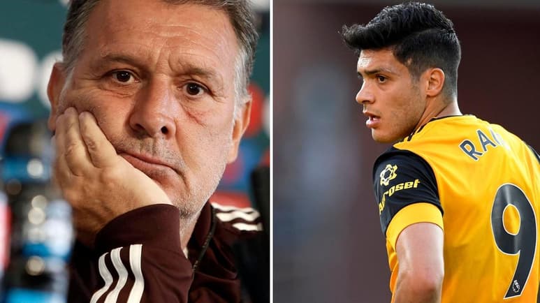 El argentino Gerardo Martino, seleccionador de México, lamentó este miércoles falta de reciprocidad del Wolverhampton inglés con Raúl Jiménez, quien no será prestado al Tri para el inicio de las eliminatorias mundialistas de Concacaf. (ARCHIVO)