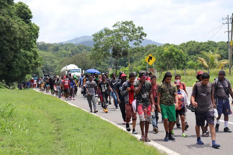 Grupos delictivos aprovechan ingreso de caravanas. (ARCHIVO)