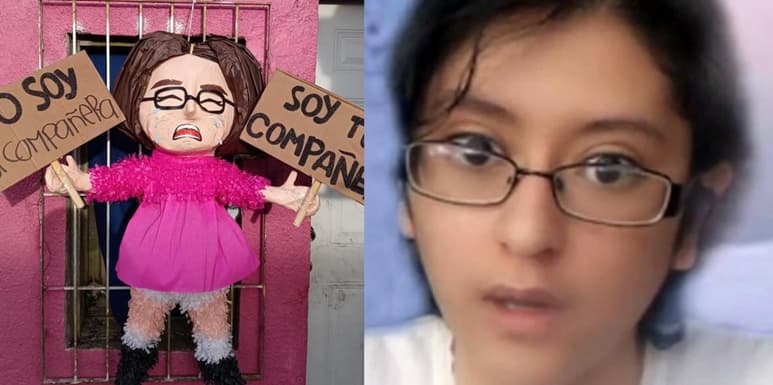 Andra, la persona no binaria que se volvió viral, amenazó a la Piñatería Ramírez por 'usar su imagen' para una de sus creaciones (ESPECIAL)