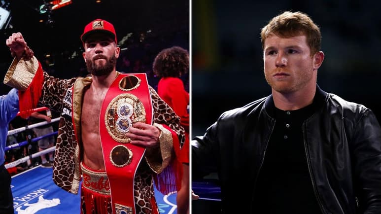 Caleb Plant cuestionó los métodos de trabajo de Saúl 'Canelo' Álvarez y Eddy Reynoso por el reciente caso positivo de dopaje de Óscar Valdez, quien pertenece al Canelo Team. (ARCHIVO)