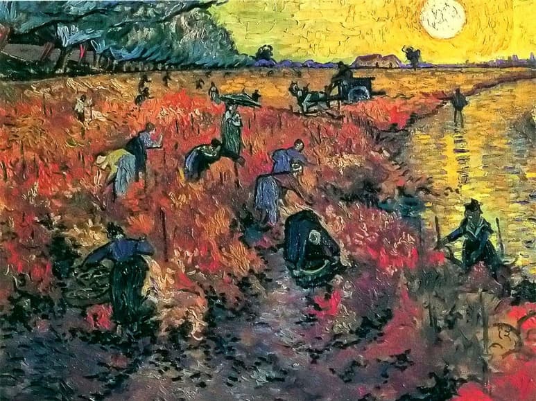 El Museo Pushkin de Moscú restaurará “El viñedo rojo” de Van Gogh (INTERNET)