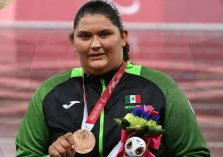 Rosa Carolina Castro consiguió la medalla número 22 para México en los Juegos Paralímpicos de Tokio 2020, luego de conseguir el bronce en lanzamiento de disco F38.