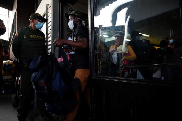 En lo que va del año más de 70 mil migrantes en tránsito habían cruzado el país. (EFE)