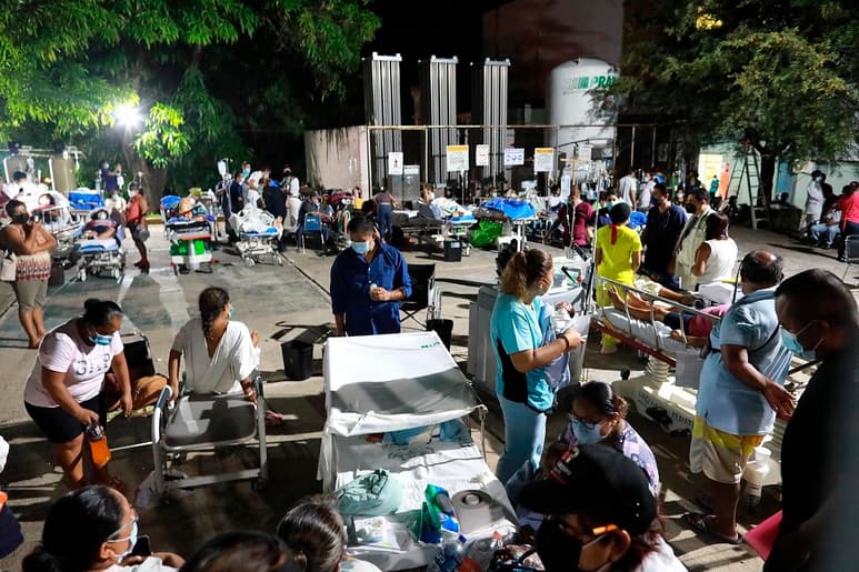 López Obrador informó que tras el sismo de ayer por la noche de magnitud 7.1, no hay daños mayores y solo se reporta la muerte de una persona en Guerrero. (ARCHIVO)