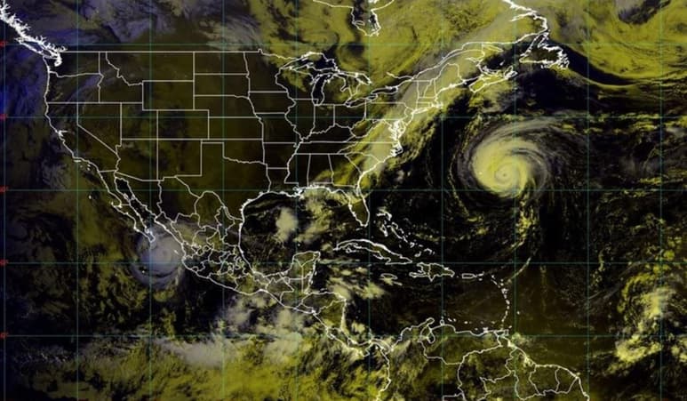 Generará vientos fuertes, oleaje elevado y lluvias en Baja California Sur, Sinaloa, Nayarit y Jalisco. (CONAGUA)