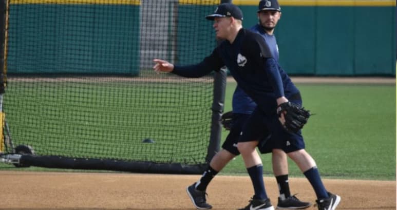 El joven Infielder perteneciente a los Algodoneros del Unión Laguna, Ciro Norzagaray, llegó con el objetivo firme de aportar a la causa de Algodoneros de Guasave, y aseveró que está muy motivado, luego de haber tenido una buena temporada en la LMB. (ESPECIAL)