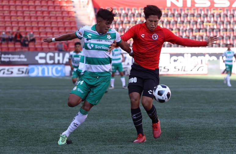 Los juveniles de la Sub-20 de Guerreros remaron a contracorriente y empataron 2-2 con los Xolos de Tijuana. (ESPECIAL)
