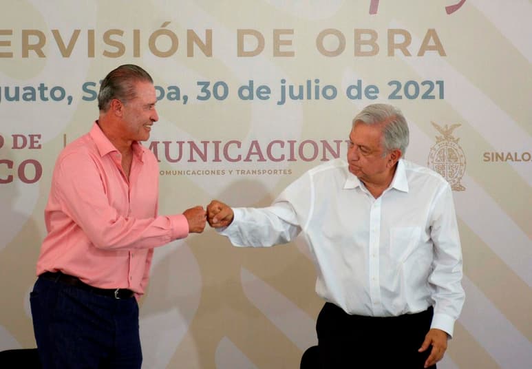 El presidente Andrés Manuel López Obrador propondrá al todavía gobernador de Sinaloa, Quirino Ordaz, como embajador de México en España. (ARCHIVO)