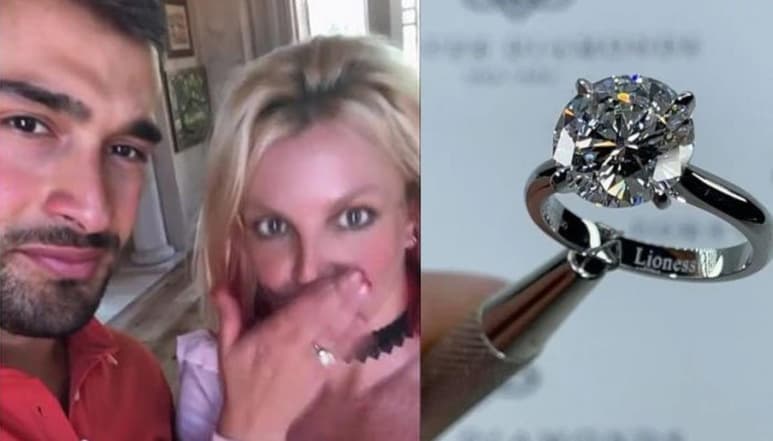 Britney Spears anunció el domingo su compromiso con su novio Sam Asghari con un exuberante post en el que mostró un anillo de diamante grabado con la palabra “lioness” (leona). (ESPECIAL)